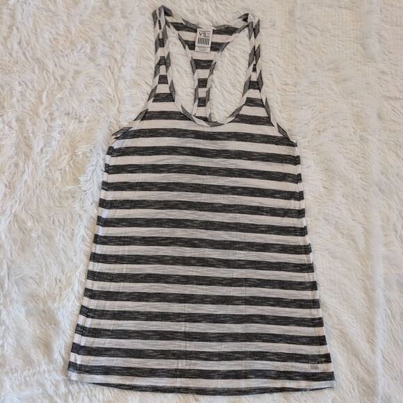 Victoria's Secret Sexy Sport Striped Racerback Tank, Size XS - Picture 1 of 7